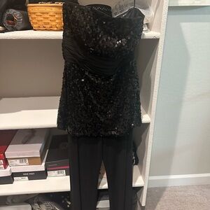 White House Black Market Elegant Black Garment